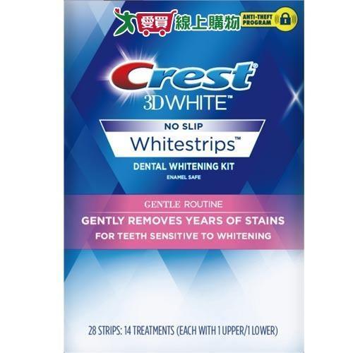 Crest 3D White美白牙貼14片【愛買】