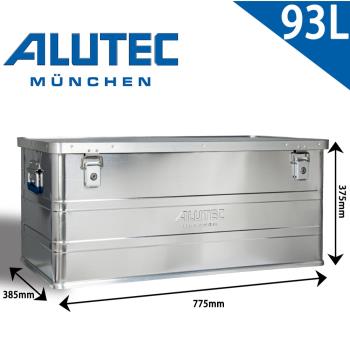 台灣總代理 ALUTEC - 輕量化鋁箱 工具收納 露營收納 (93L)