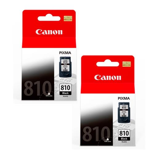 CANON 原廠 PG-810 黑色2入組 墨水匣 適用MP258/MP268/MP486/MP276