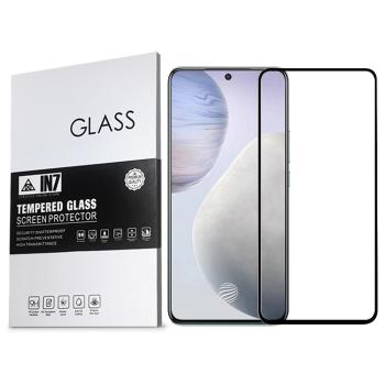 IN7 vivo X60 5G (6.56吋) 高畫質 高透光2.5D滿版9H鋼化玻璃保護貼 疏油疏水 鋼化膜