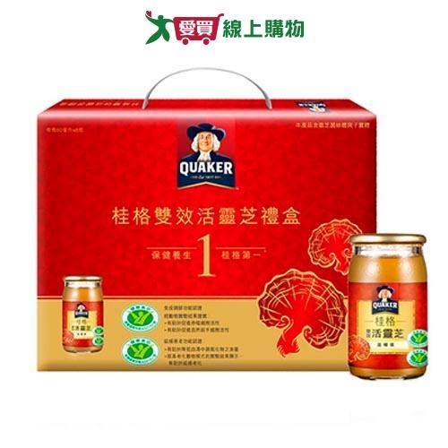 桂格 雙效活靈芝禮盒(60ML/8入)【愛買】