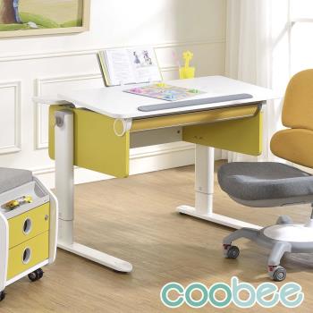 【SingBee 欣美】coobee 雙板型成長機能桌-93cm桌板(CB-501/兒童書桌/可升降桌/成長桌/兒童桌椅)