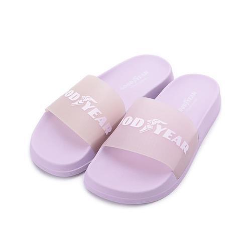 GOODYEAR 果凍彈力拖鞋 粉紫 GAWL02727 女鞋 鞋全家福(5M)