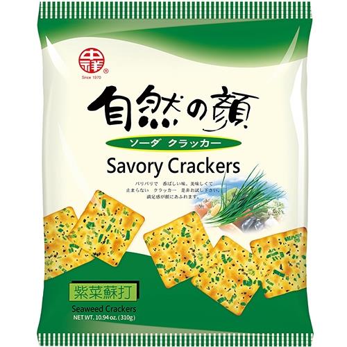 中祥自然之顏-紫菜蘇打量販包280g【愛買】