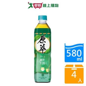 原萃綠茶玉露580mlx4【愛買】