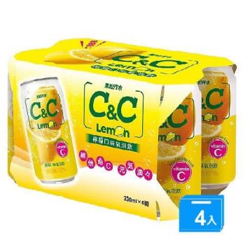 黑松汽水 C&C氣泡飲 330ml*24【愛買】