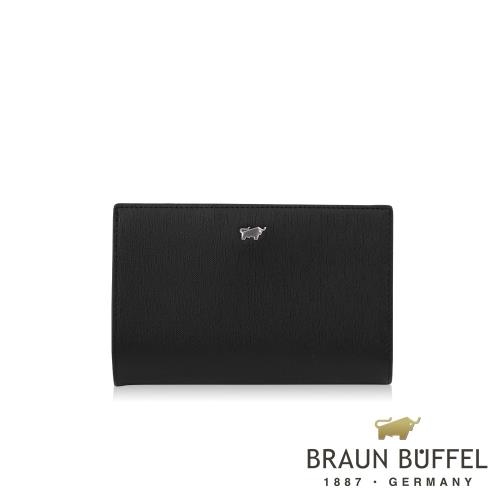 【BRAUN BUFFEL 德國小金牛】美莉莎-III 11卡兩折中夾-共2色