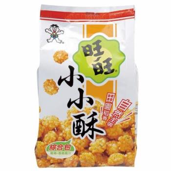 旺旺小小酥綜合包-輕辣+香蔥雞汁口味150g【愛買】