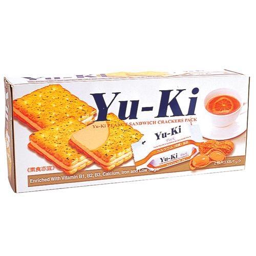 Yu-Ki夾心餅-花生口味150g【愛買】