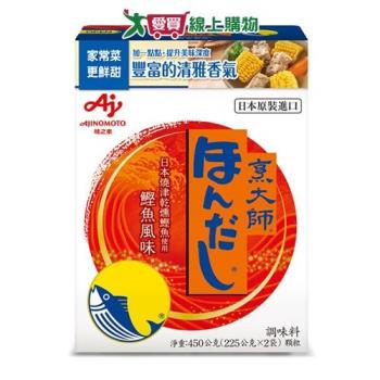 味之素 烹大師鰹魚調味料450G【愛買】