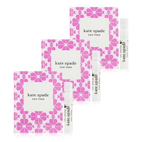 KATE SPADE 桃氣甜心淡香精(2ml)X3 EDP-香水隨身針管試香