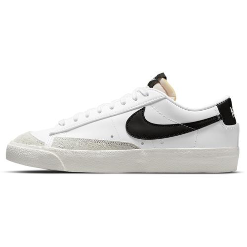 NIKE BLAZER LOW 77 女鞋 休閒 復古 皮革 麂皮 白【運動世界】DC4769-102