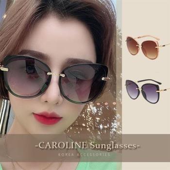 《Caroline》年度最新網紅款潮流行百搭抗UV太陽眼鏡 72293