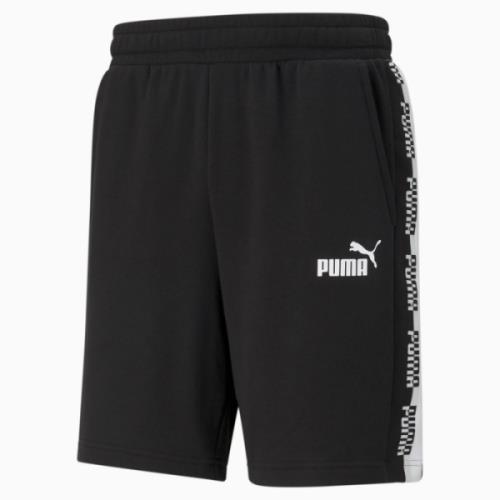 PUMA Amplified 男裝 短褲 9吋 棉質 休閒 健身 訓練 側袋 黑 歐規 58578601