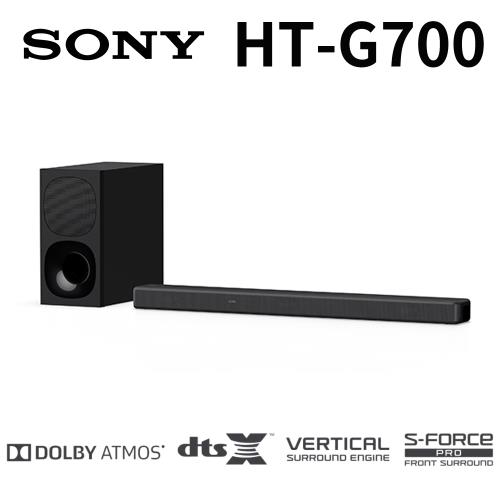 SONY索尼 3.1聲道單件式環繞家庭劇院聲霸 HT-G700 【加價購】