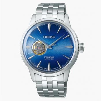 SEIKO精工 PRESAGE調酒師系列開芯機械腕錶 4R38-01N0U/SSA439J1