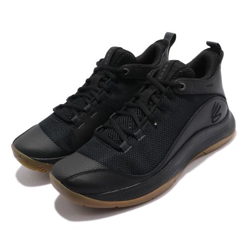 UA 籃球鞋 3Z5 明星款 運動 男鞋 避震 包覆 支撐 球鞋 Curry 黑 棕 3023087003 3023087003 [ACS 跨運動]