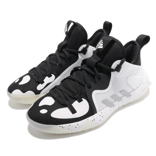 adidas 籃球鞋 Harden Stepback 2 女鞋 愛迪達 避震 包覆 支撐 球鞋 運動 白 黑 FZ1545 [ACS 跨運動]