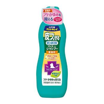 日本 獅王 護膚去屑止癢修護沐浴精-貓用330ml