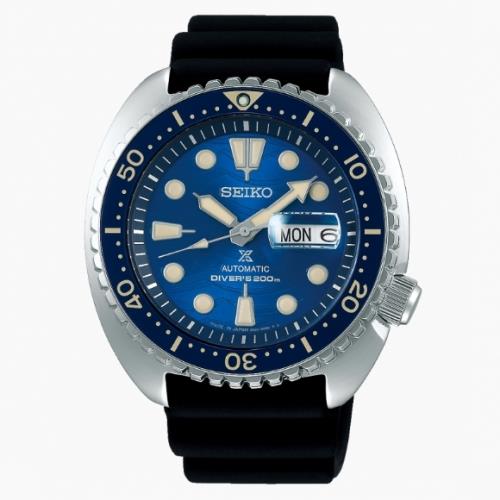 SEIKO精工 PROSPEX DIVER陶瓷錶圈潛水機械腕錶 4R36-06Z0B/SRPE07J1