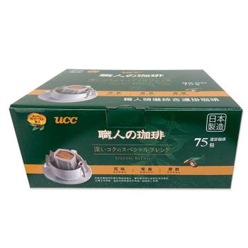即期品特價 UCC 職人精選綜合濾掛咖啡 7gx75包 (效期2025/05/30)