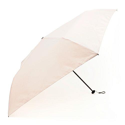 FIRANO 超輕量 抗UV 5骨摺疊晴雨傘(粉膚色)