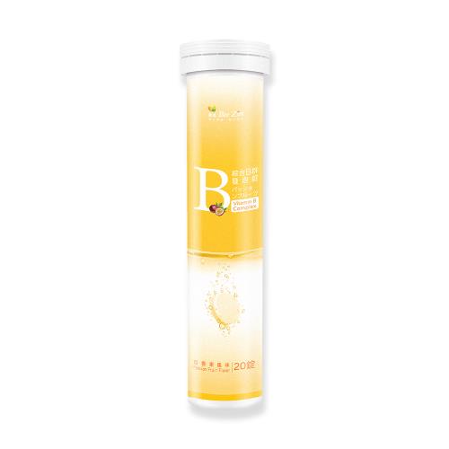 【BeeZin康萃】綜合維生素B群發泡錠x1瓶(4克/錠，20錠/瓶)