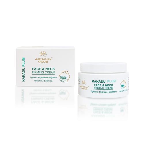 【澳洲Ｇ&Ｍ】KAKADU PLUM專業級系列-卡卡度玻尿酸水潤明亮臉頸霜100ml 即期品-2025年7月到期