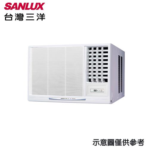 【SANLUX台灣三洋】7-8坪 一級能效變頻窗型右吹冷專冷氣 SA-R50VSE