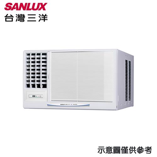 【SANLUX台灣三洋】5-7坪 一級能效變頻窗型左吹冷專冷氣 SA-L41VSE