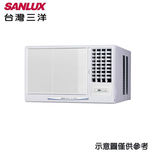 【SANLUX台灣三洋】5-7坪 一級能效變頻窗型右吹冷專冷氣 SA-R41VSE