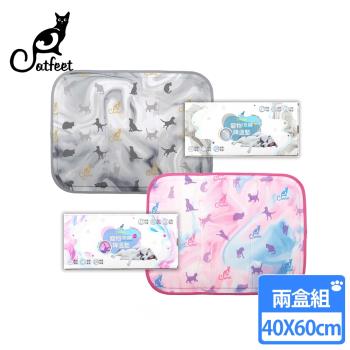 CatFeet寵物涼墊PLUS.降溫墊40*60cm(兩入組)