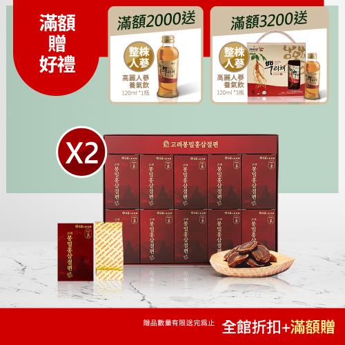 【振興高麗人蔘】高麗蜂蜜紅蔘切片 200g-2入組