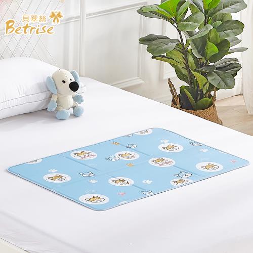 【Betrise】升級驅蚊防護-日本夯熱銷防蚊抗菌固態凝膠持久冰涼墊-獨家開版(單人床60x90cm)
