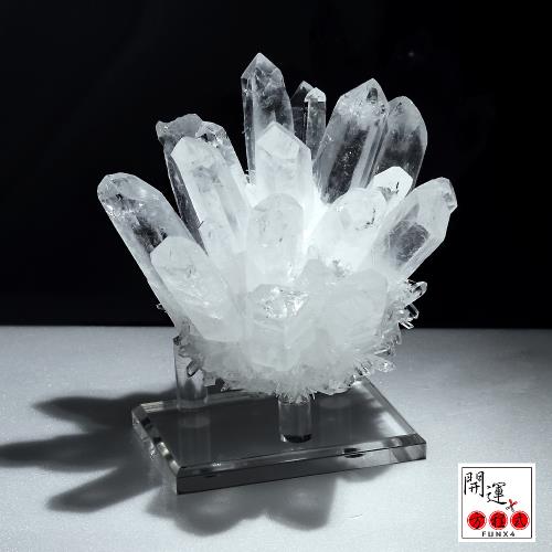 ⭐︎【極上品】白水晶 置物 590g 開運方程式-5A天然頂級白水晶簇(淨化磁場)|水晶柱|ETMall東森購物網