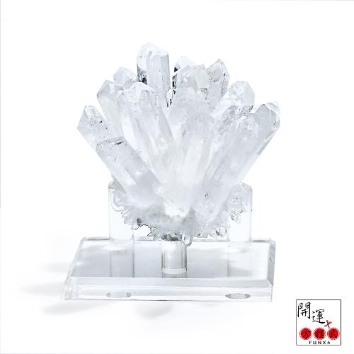 開運方程式-5A天然頂級白水晶簇(淨化磁場)|水晶柱|ETMall東森購物網