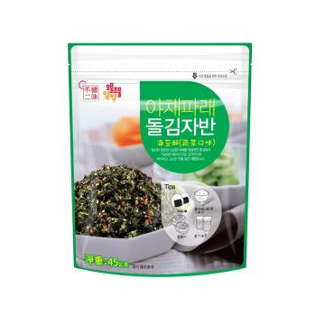 【韓味不二】-海苔酥(蔬菜) 45g*10包