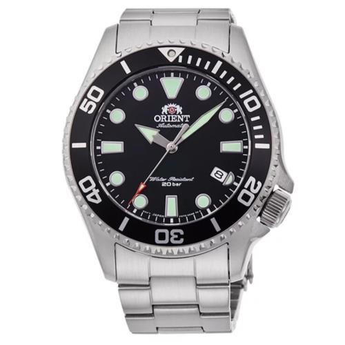 ORIENT 東方錶 WATER RESISTANT系列 RA-AC0K01B (黑) 潛水機械腕錶 / 43.4mm