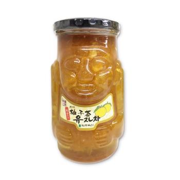 【韓味不二】濟州島柚子茶1kg*3瓶