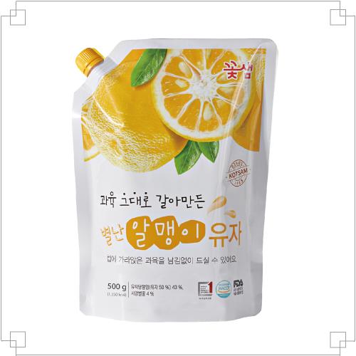 【韓味不二】花泉蜂蜜柚子茶500g*4包