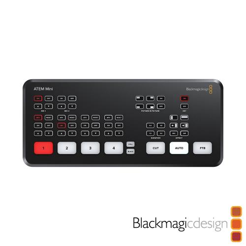 Blackmagic Design ATEM Mini 4路 導播機 直播切換台-公司貨
