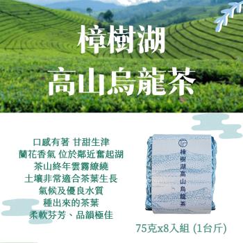 【Funbodhi 方菩提】樟樹湖高山烏龍茶 高山茶 春茶 一斤(75克*8入) (阿里山高山茶 冠軍產區) 年節禮物 伴手禮