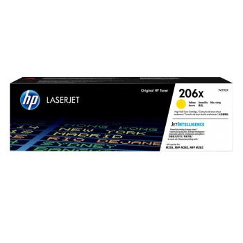 HP原廠 W2112X(206X)高容量 黃色 碳粉匣 適用HP Color LaserJet M255dw/M283fdw/M282nw