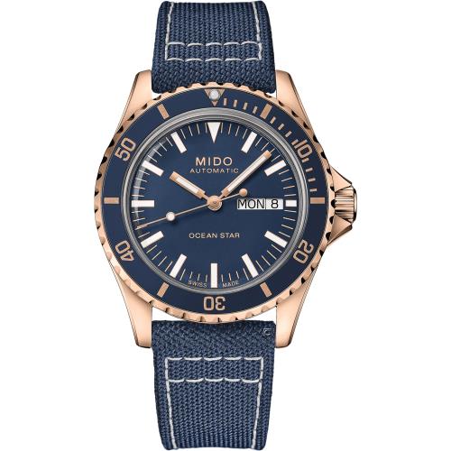 MIDO 美度 OCEAN STAR TRIBUTE 海洋之星75週年機械腕錶(M0268303804100)