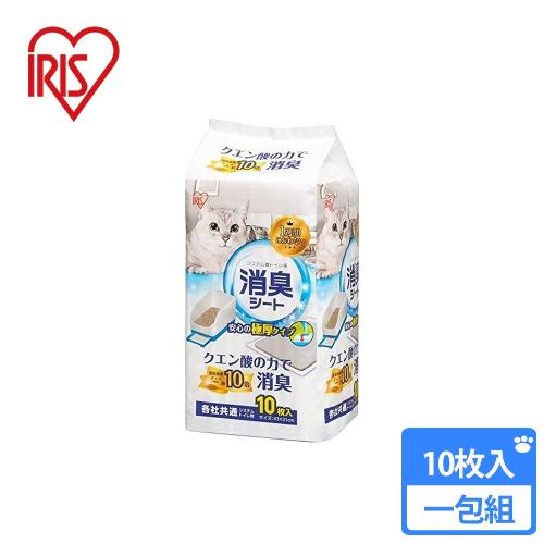 IRIS貓廁專用檸檬酸除臭尿布 10入