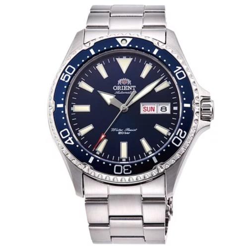 ORIENT 東方錶 WATER RESISTANT系列 RA-AA0002L (藍) 潛水機械腕錶 / 41.8mm