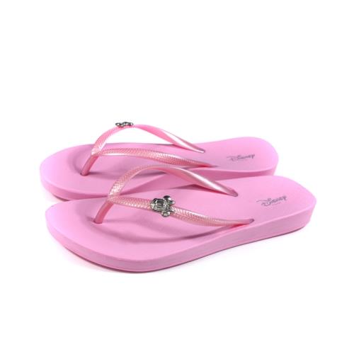 Disney 迪士尼 米妮 夾腳拖鞋 人字拖 童鞋 粉紅色 大童 D121064 no041