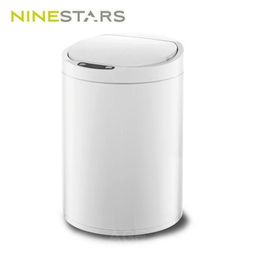 美國NINESTARS 鍍鋅鋼板感應垃圾桶 DZT-8-8XN