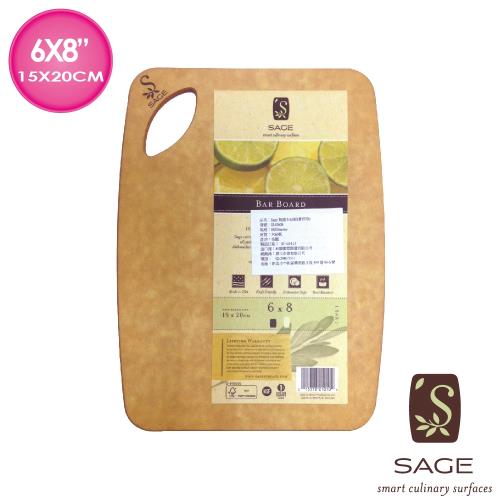 【美國SAGE】美國原裝進口抗菌木砧板實用型(15x20cm)