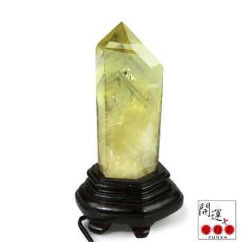 開運方程式 天然黃水晶柱附led燈座aab一物一拍 水晶柱 Etmall東森購物
